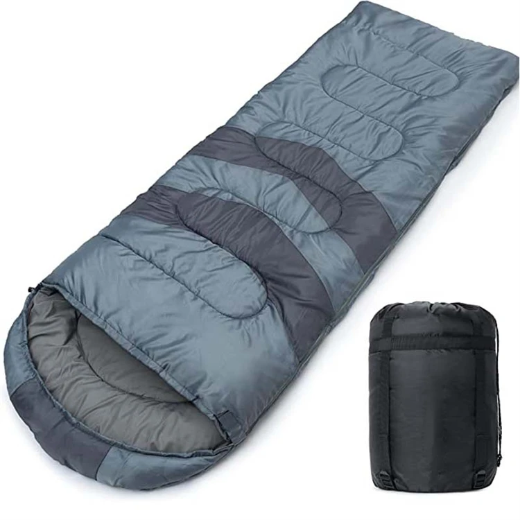 Customized Waterproof Lightweight Camping Hiking Envelope Sleeping Bag Cotton Winter Water Proof Sleeping Bags for Adults