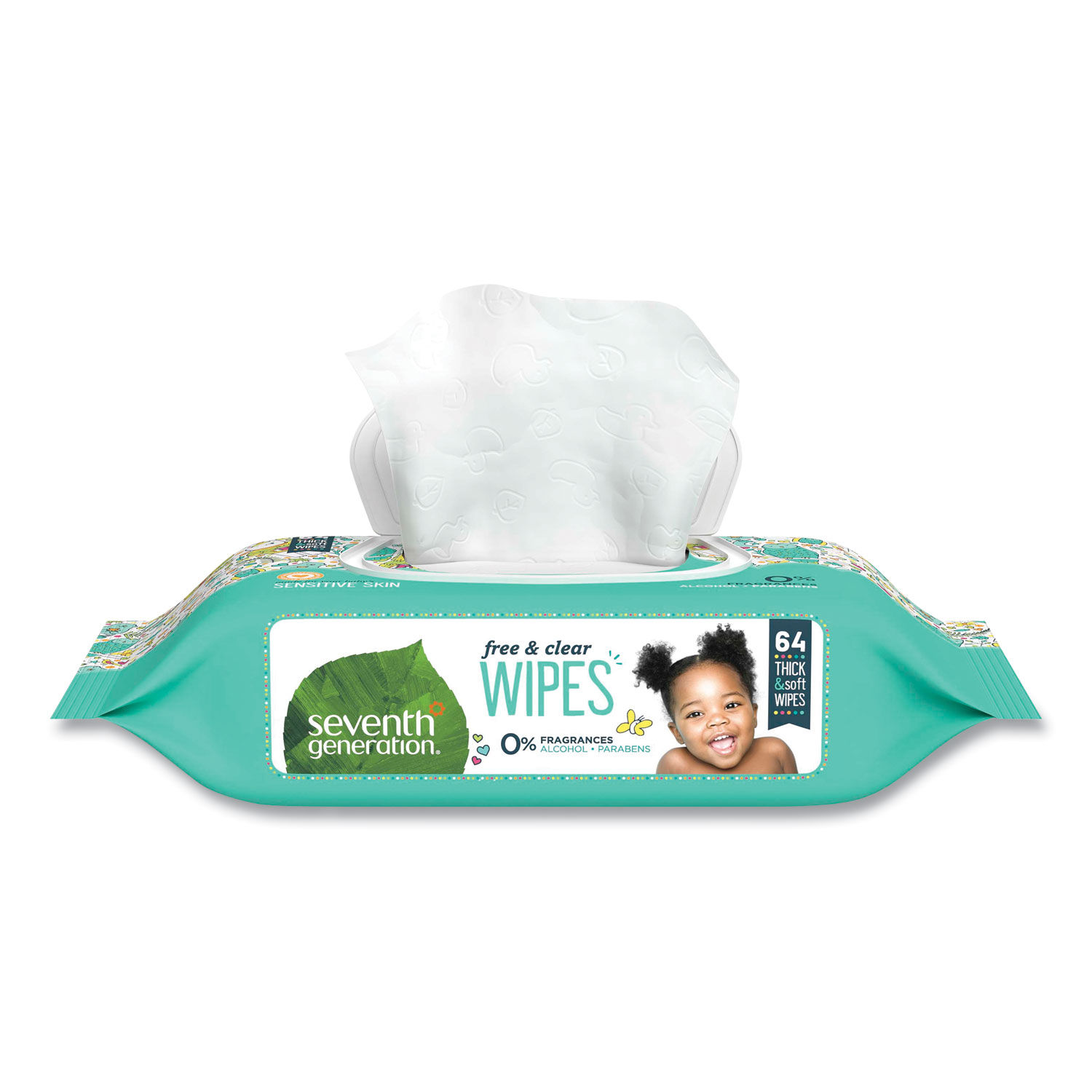 Free and Clear Baby Wipes by Seventh Generationandreg; SEV34208