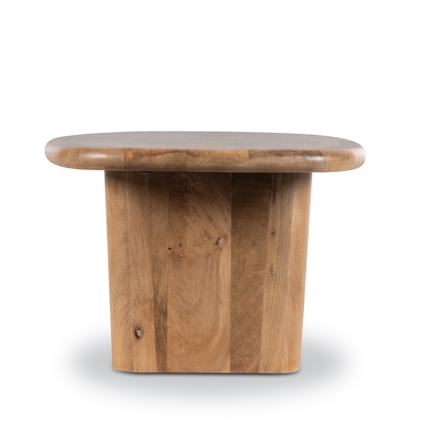 Poly and Bark Falun Solid Mango Wood Coffee Table