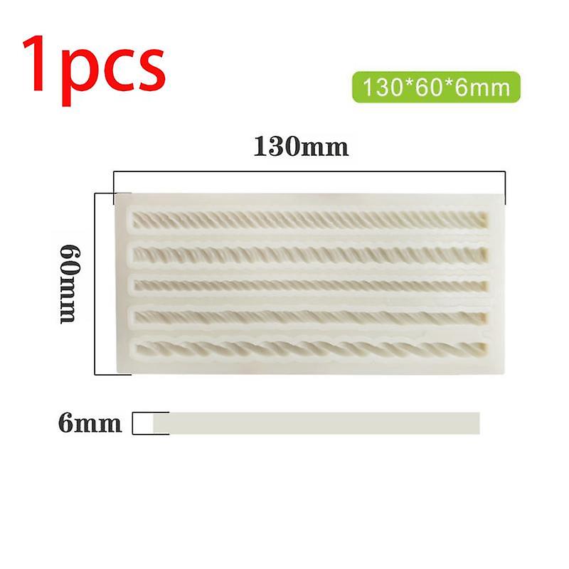 Food Grade Silicone Braided Rope Silicone Mold Rattan Silicone Baking Mold Diy Handmade Fondant Clay Chocolate Mold Dropship