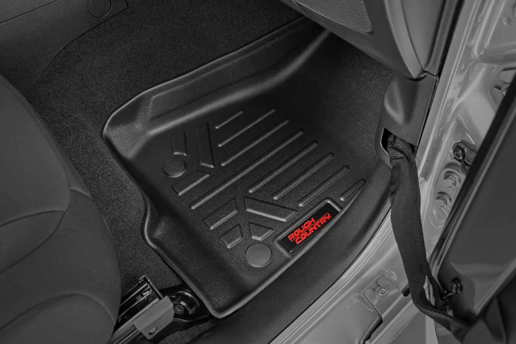 Rough Country Rear Cargo Mat for 2015-2018 Jeep Wrangler JK Unlimited - M-6155