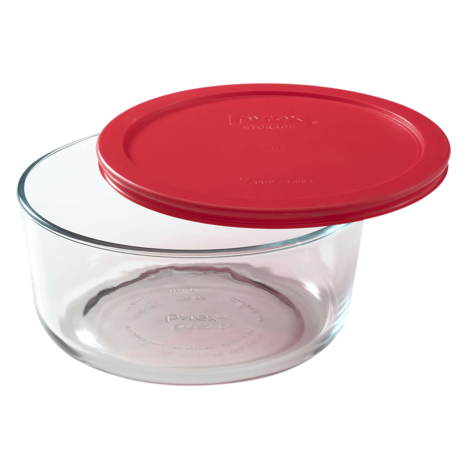 Pyrex 7 cups Clear Food Storage Container 1 pk