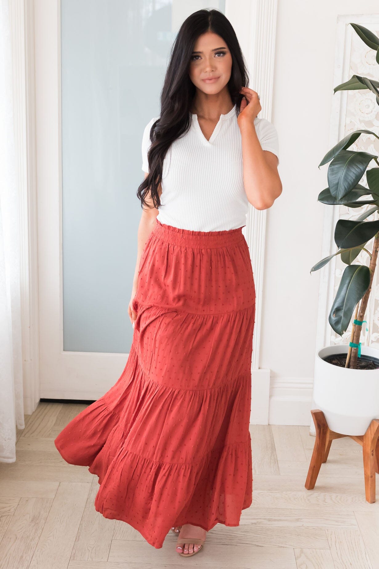 Never Speechless Modest Maxi Skirt