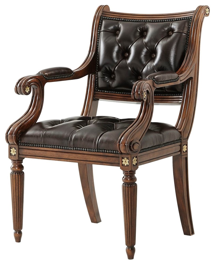 Theodore Alexander Northcote Accent Chair   Traditional   Armchairs And Accent Chairs   by Unlimited Furniture Group  Houzz