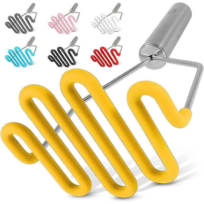 Silicone-Coated Potato Masher