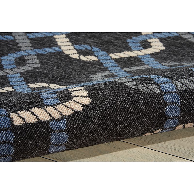 Nourison Caribbean Vacation Mode Lattice Indoor Outdoor Rug - 9'3'' x 12'9'