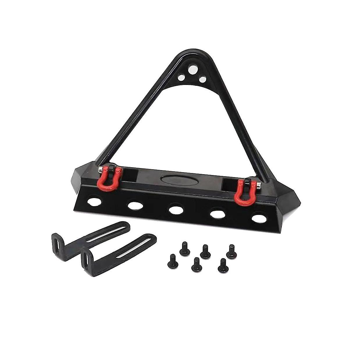 1/10 Rc Metal Front Bumper For 1:10 Rock Crawle Axial Scx10 90046 Trx4 Cc01