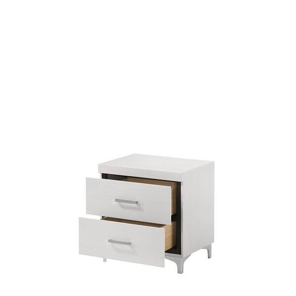 ACME Casilda Nightstand in White Finish - - 35510930