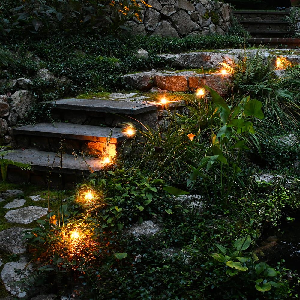 Electric LED Pathway Lights， Set of 8