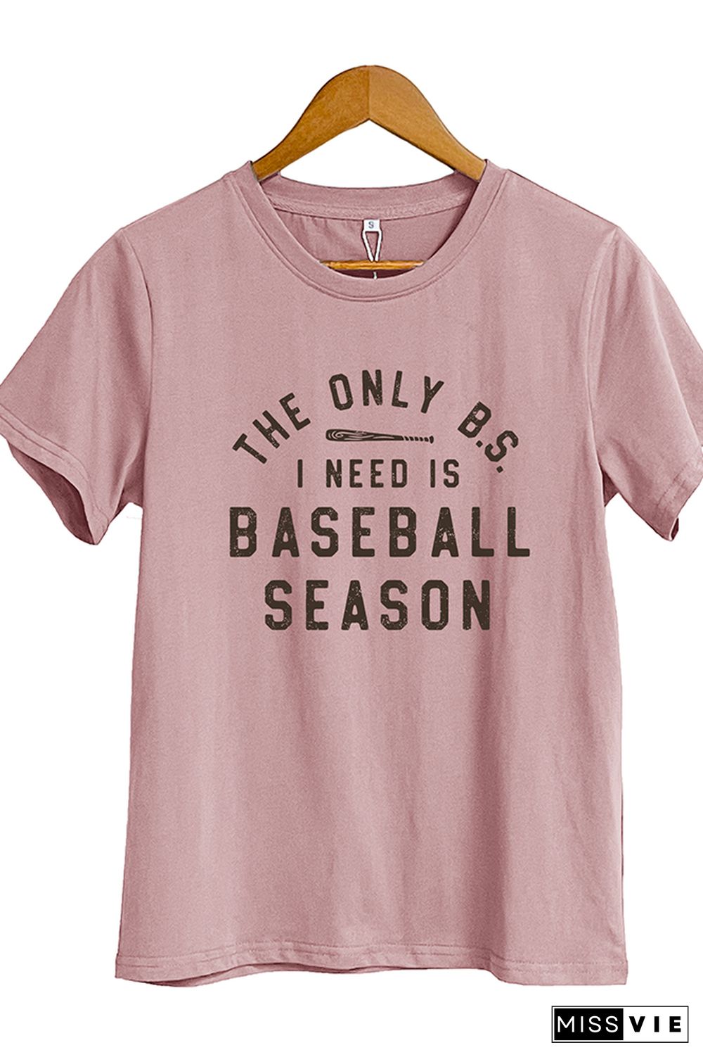 Baseball Season Print Graphic Tee