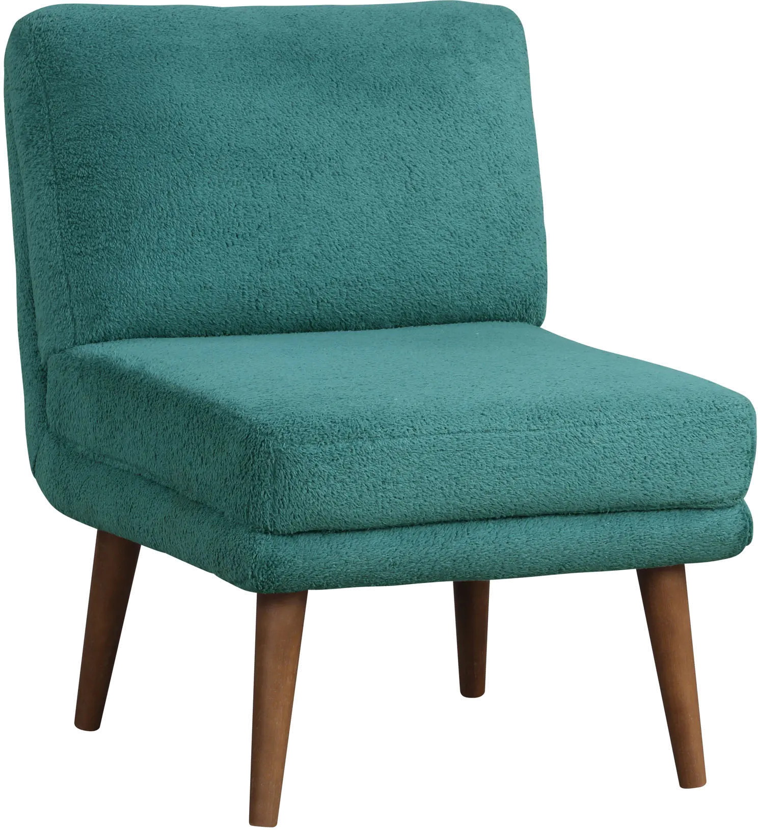 Prem Teal Armless Accent Chair