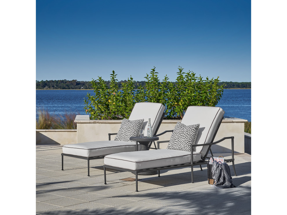 Seneca Chaise Lounge   Transitional   Outdoor Chaise Lounges   by Universal Furniture Company  Houzz