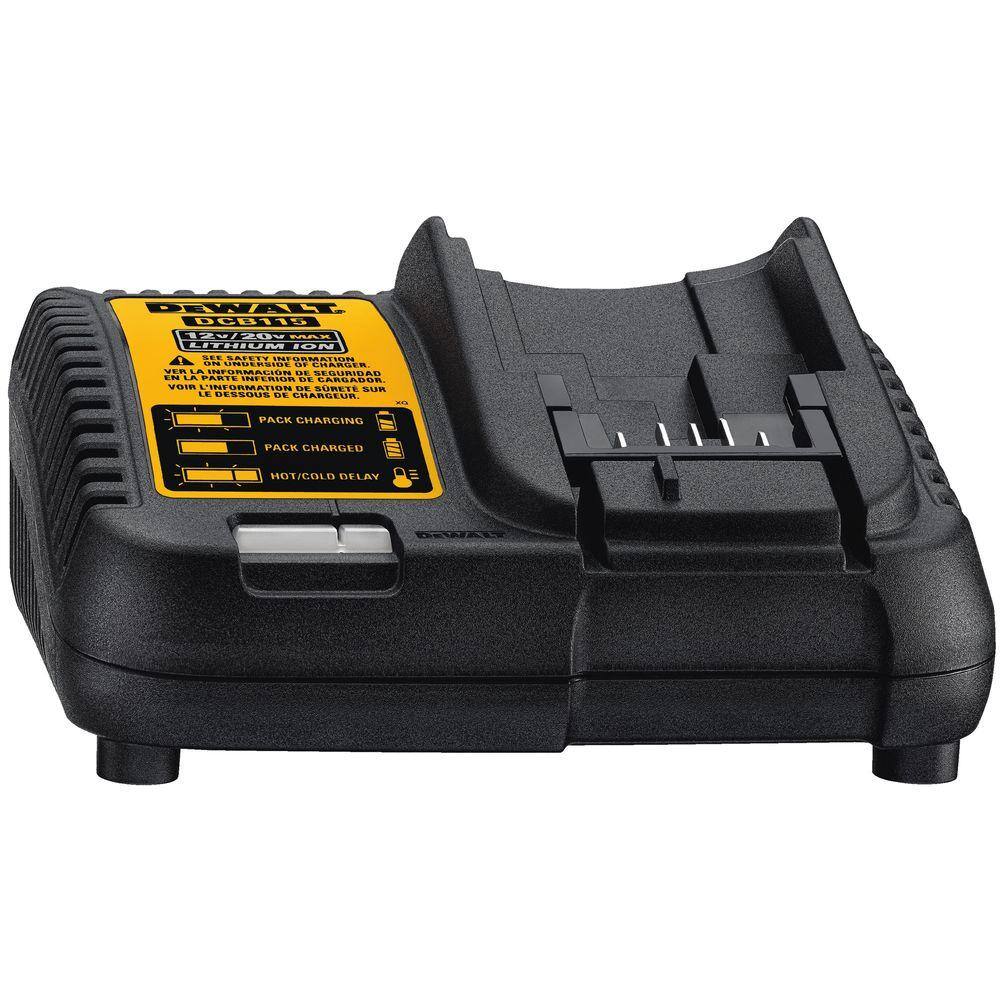 DW ATOMIC 20V MAX Cordless Brushless Compact 12 in. DrillDriver (2) 20V 5.0Ah Battery Charger and Bag DCB2052CKW708B