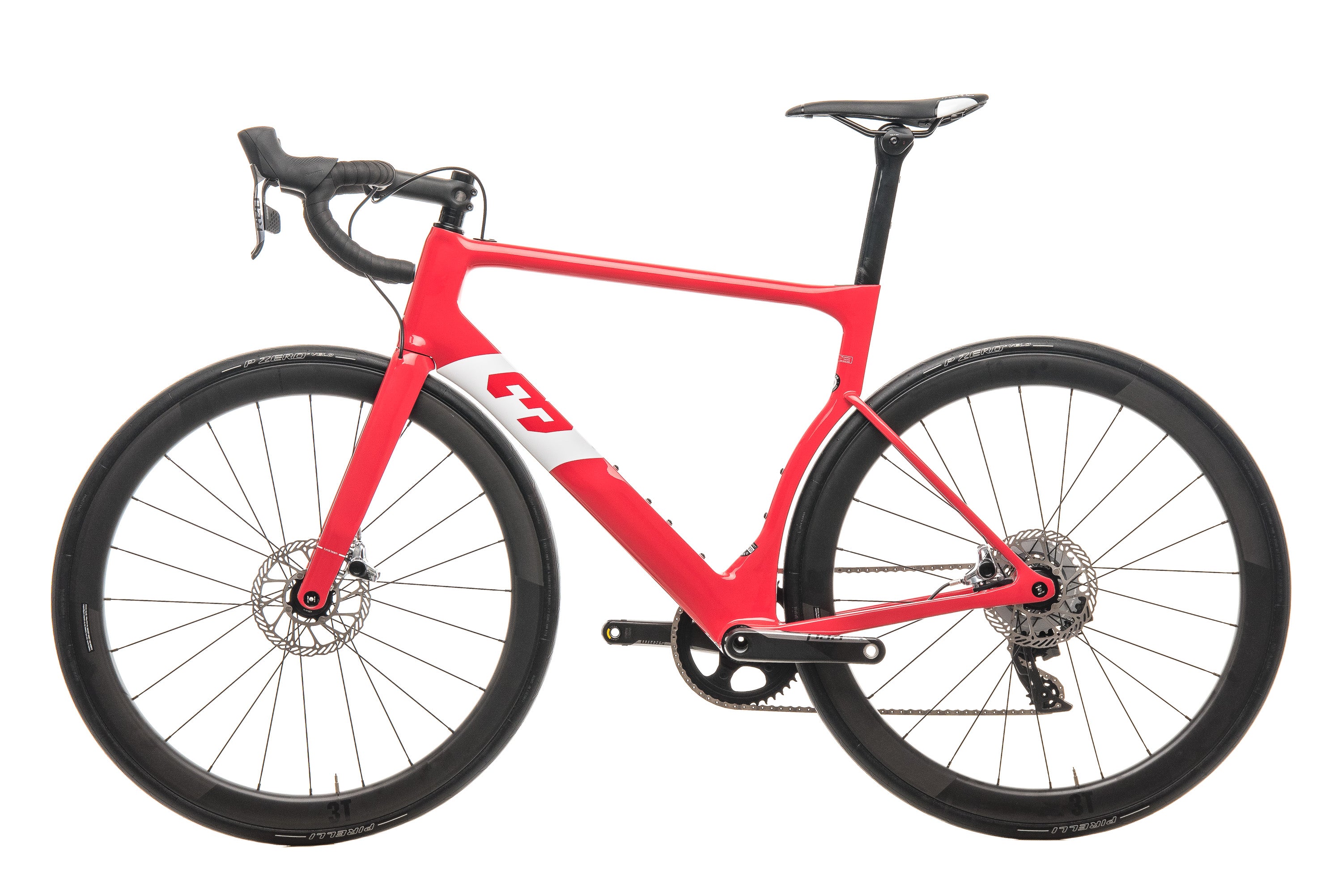 3T Strada Team Red AXS eTap Road Bike - 2020, Large