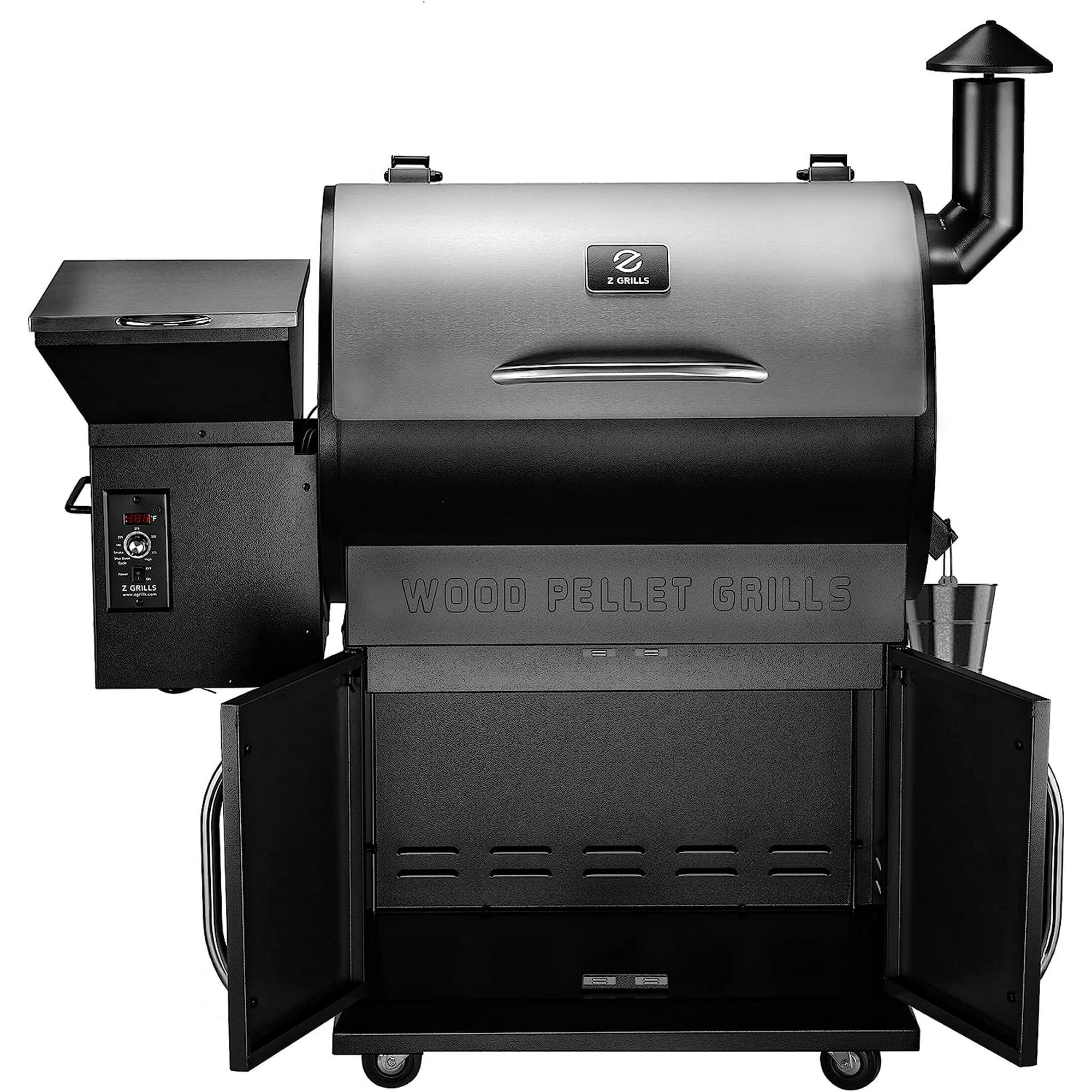 Z Grills ZPG-700E 697 sq. in. Pellet Grill and Smoker Stainless Steel