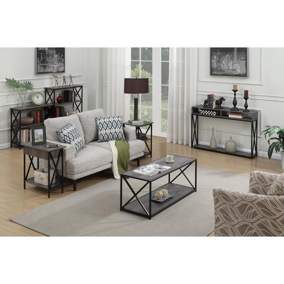 Tucson Electric Flip Top Table   Industrial   Side Tables And End Tables   by BisonOffice  Houzz