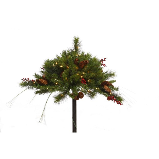 Vickerman Mixed Berry And Cone Artificial Christmas Urn Filler