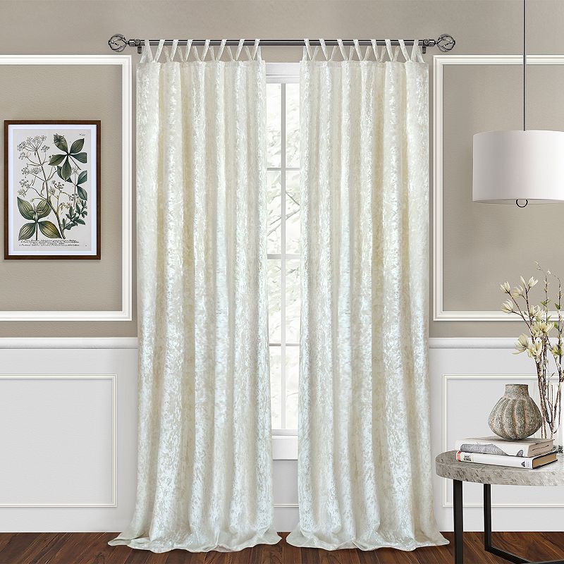 Achim Harper Criss-Cross Window Curtain Panel