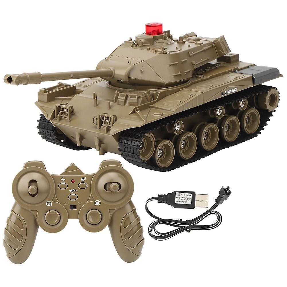 Rc Tank 1/30 Remote Control Tank Toy Children Kid Vehicle Model Toy Gift