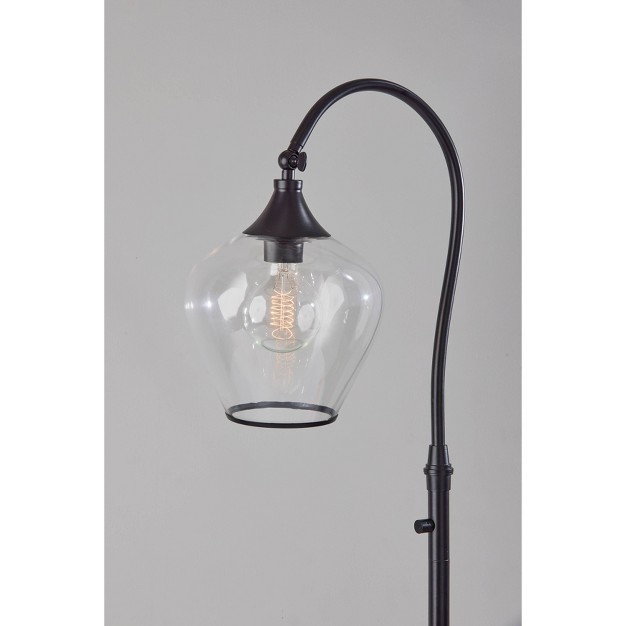 Bradford Floor Lamp includes Light Bulb Dark Bronze Adesso