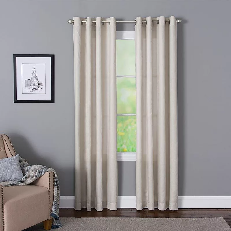 Corona Curtain 1-panel Dalton Grommet Top Window Curtain