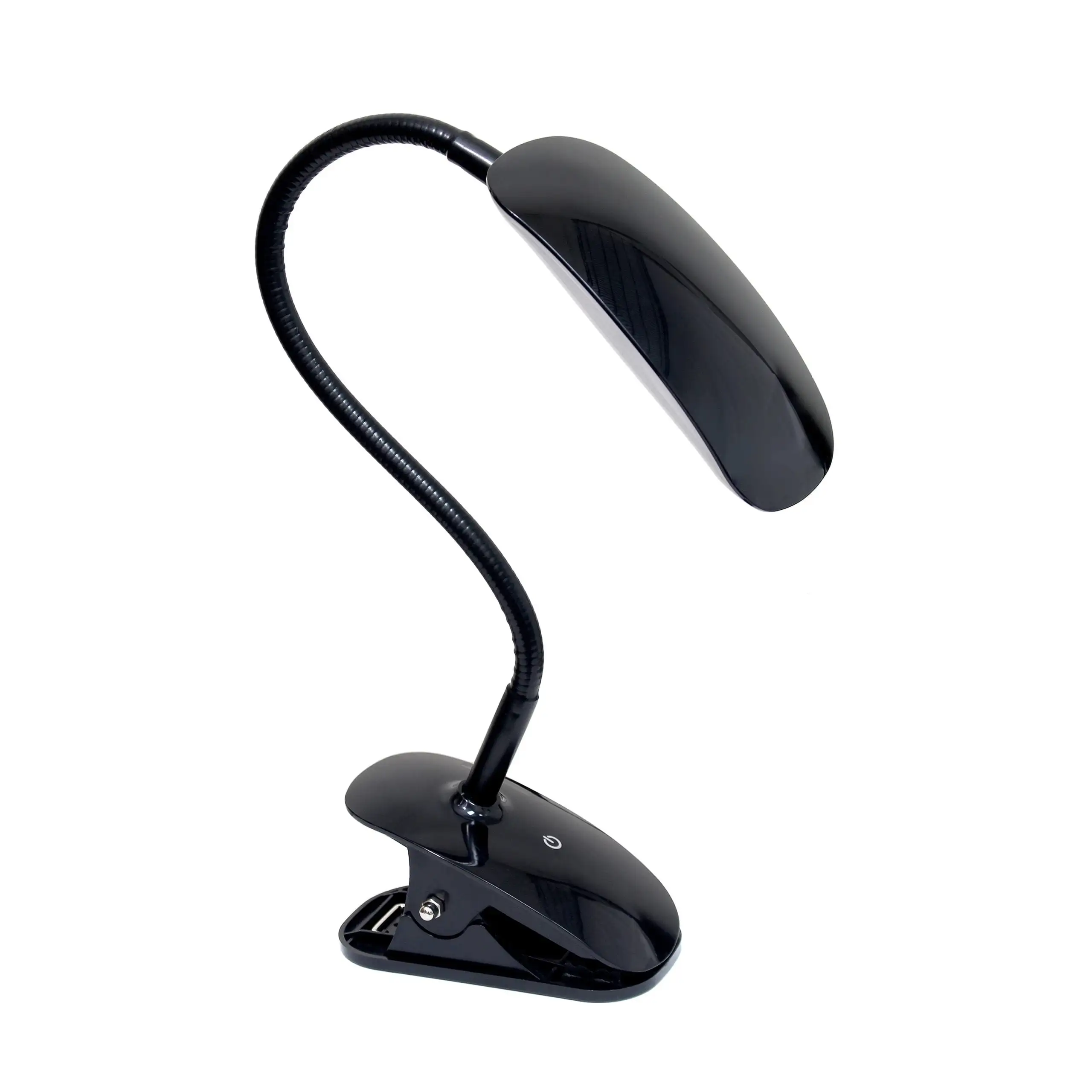 Simple Designs Flexi LED Rounded Clip Light - 7.25 × 6.5 × 16 in