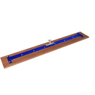 Bon Tool 24 in. x 7-14 in. Square End Wood Bull Float with Clevis Bracket 82-136