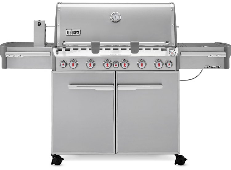 Weber Summit S-670 Stainless Steel Liquid Propane Gas Grill