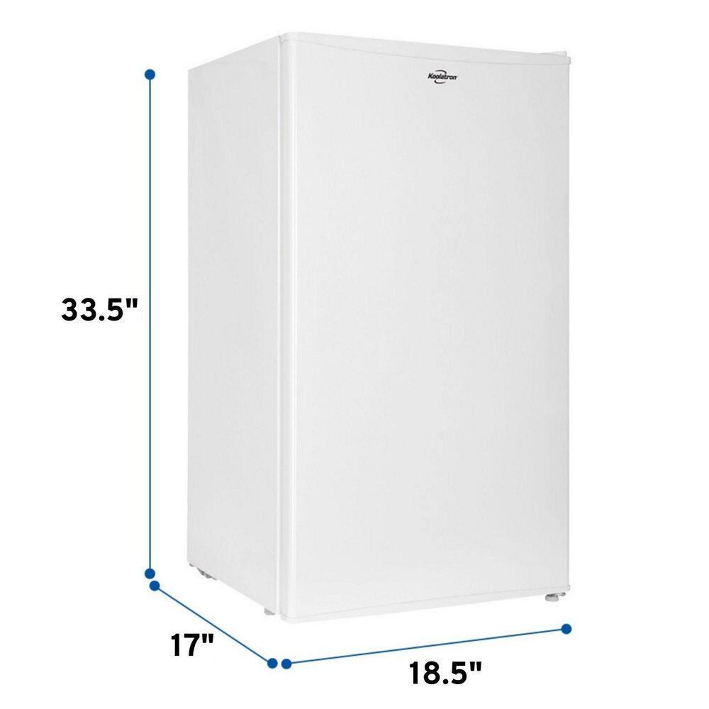 Koolatron 31 cu ft Compressor Mini Fridge in White