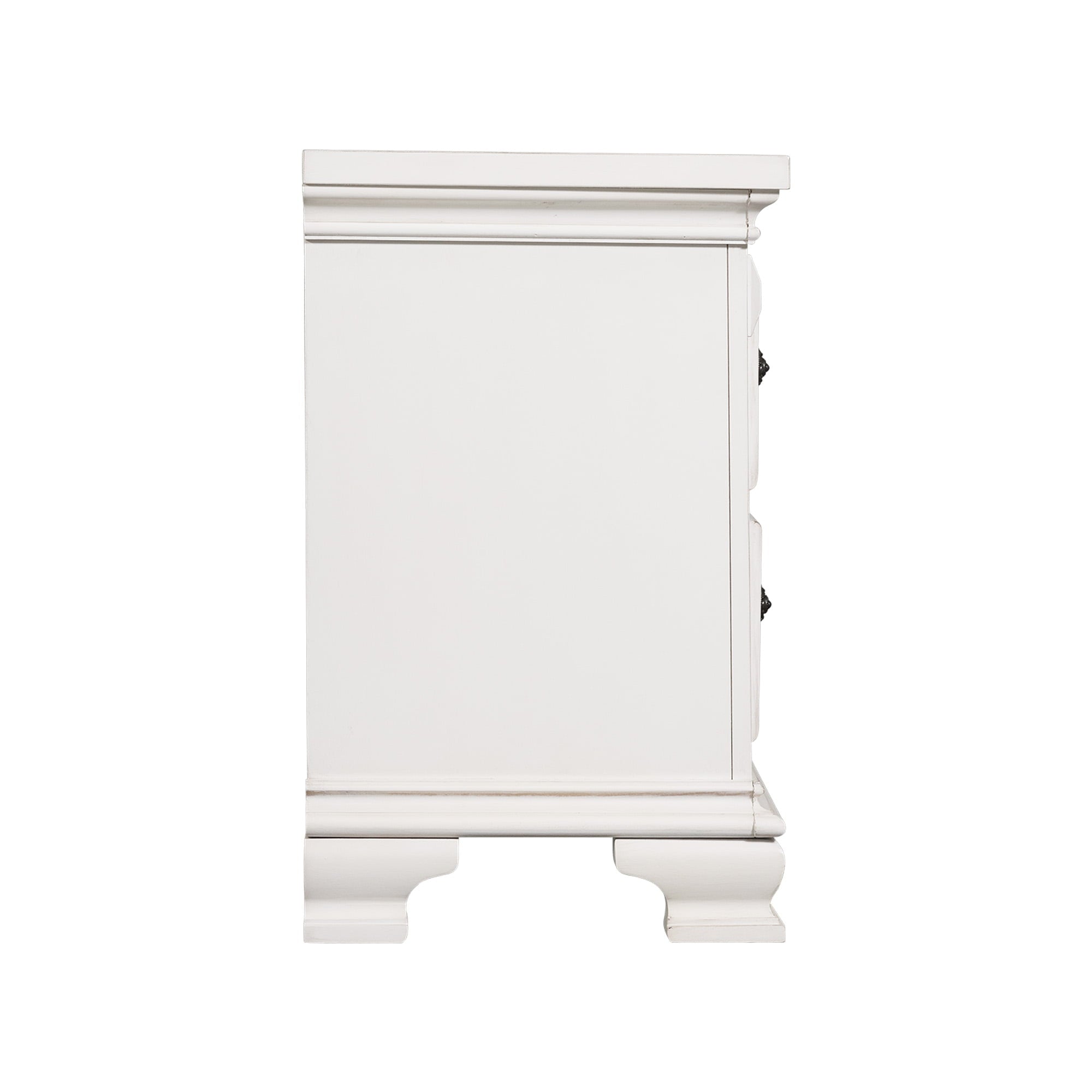 Picket House Furnishings Trent 2-Drawer Nightstand in White