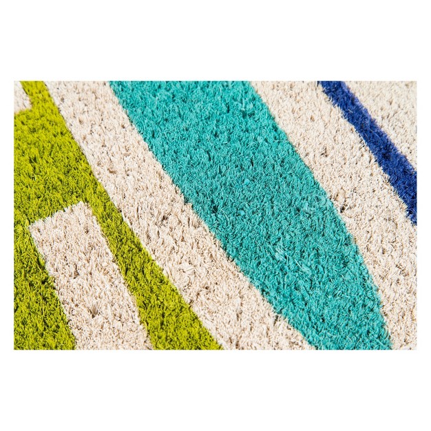 Welcome Woven Door Mat Novogratz By Momeni