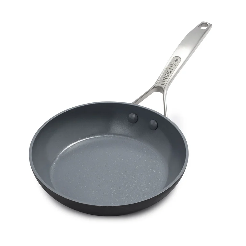 GreenPan CC000025-001 Paris Pro 8 Ceramic Non-Stick Frying Pan， Gray