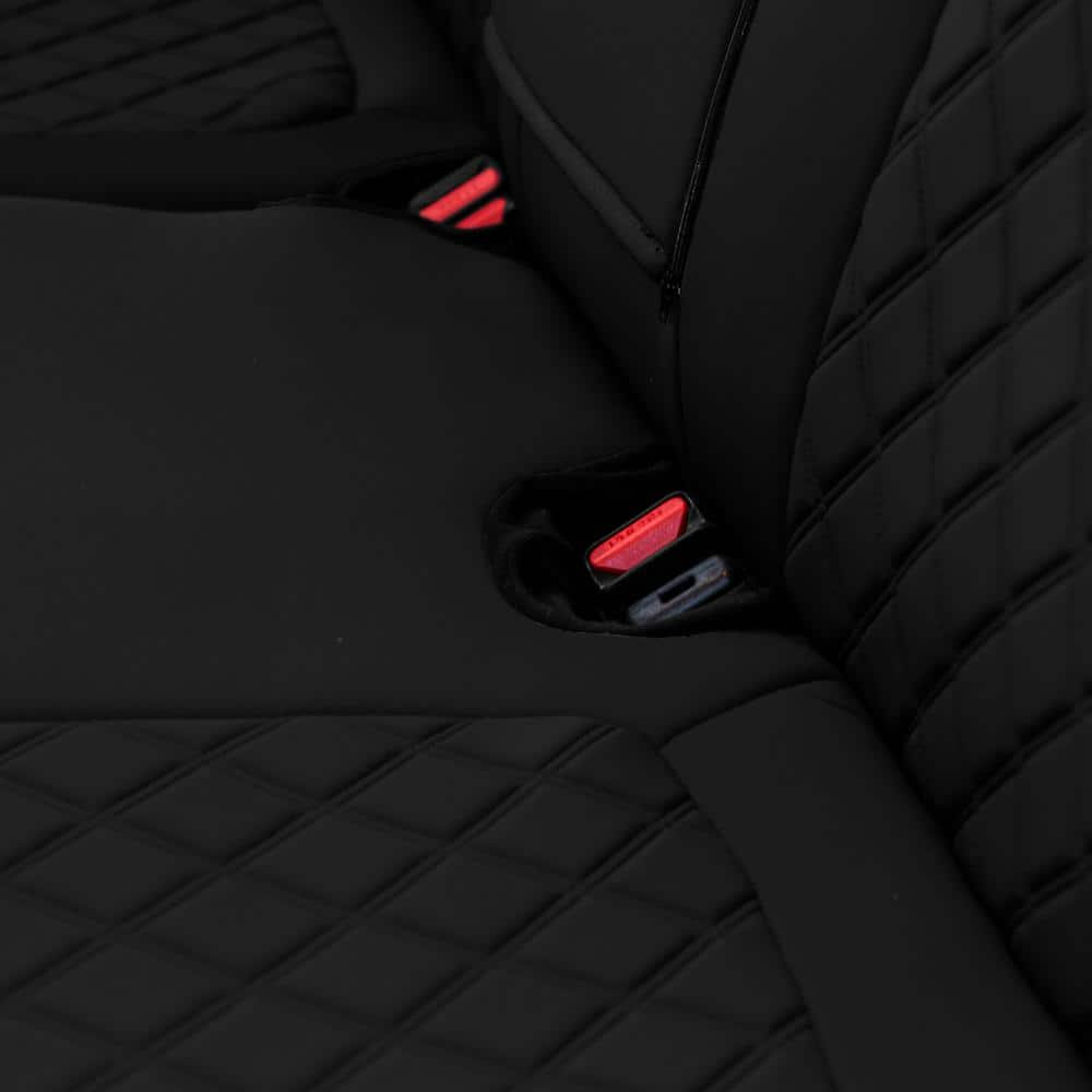 FH Group Neoprene Custom Fit Full Set Seat Covers for 2017-2022 Honda CR-V LX EX and EX-L DMCM5014BK-FULL