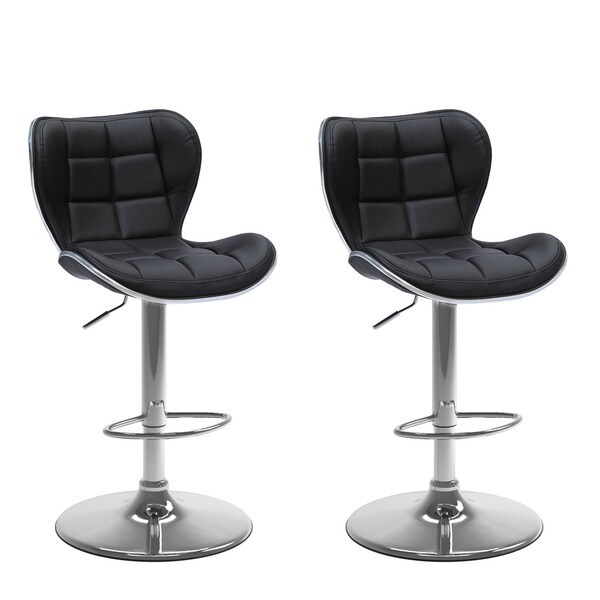 Strick and Bolton Cabello Adjustable Bar Stool (Set of 2)