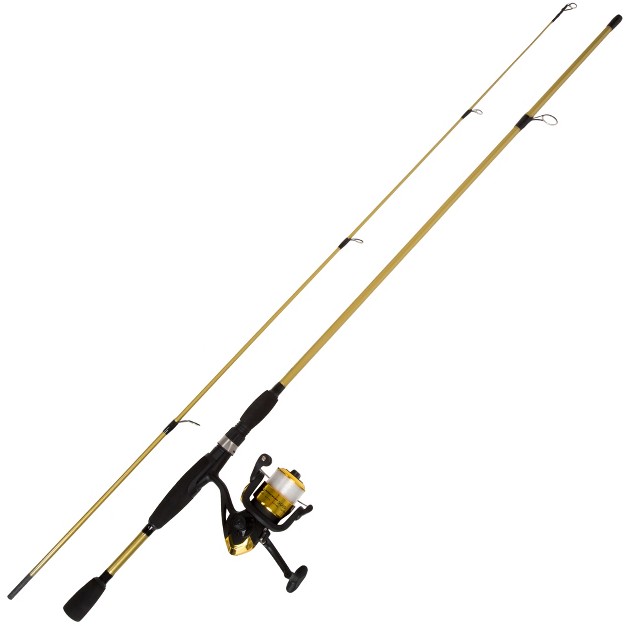 Fishing Rod And Reel Combo Spinning Reel Fishing Pole Fishing Gear For Bass And Trout Fishing Gold Lake Fishing Strike Series By Wakeman