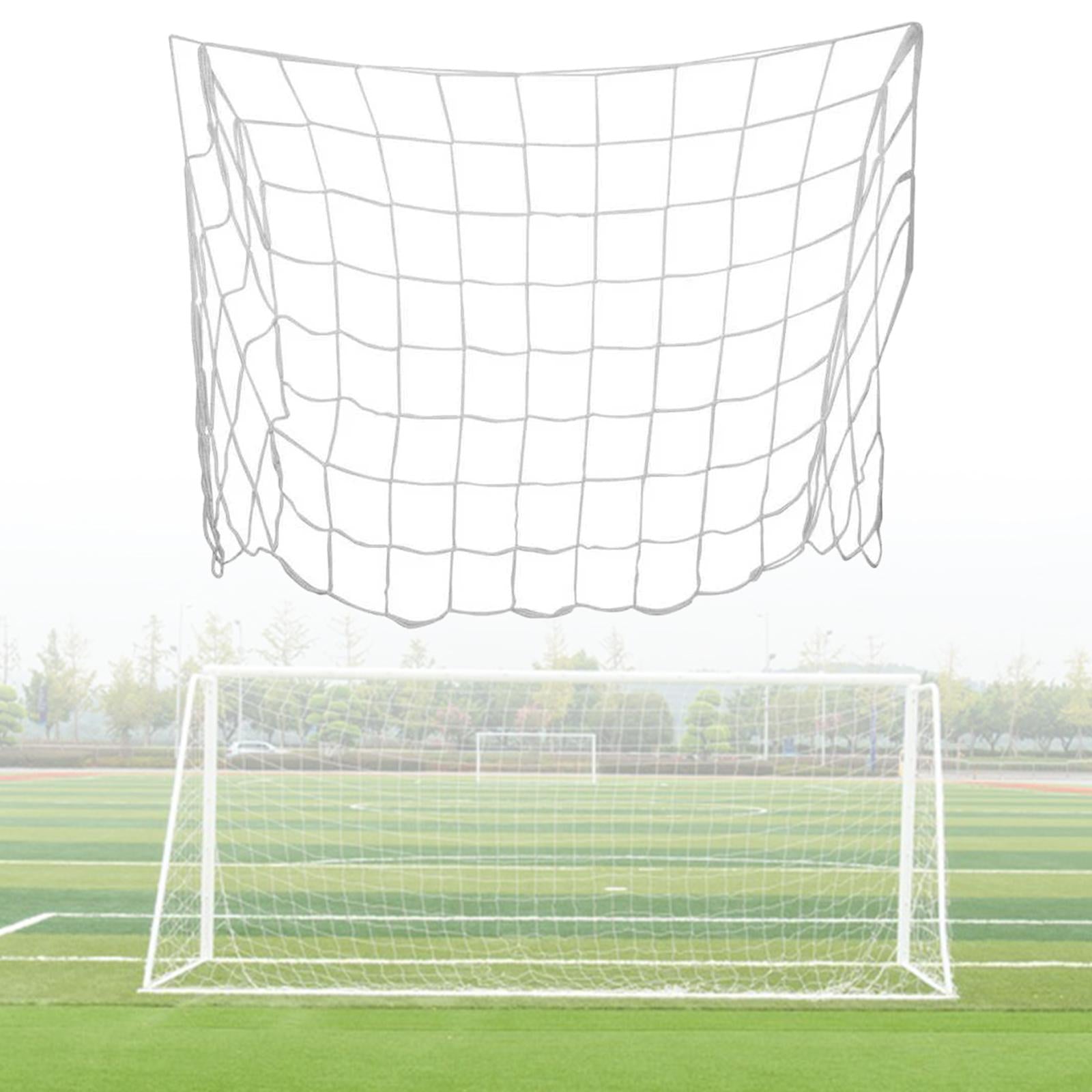 Durable Soccer Goal Net Replacement Accessories White Football Net for Teens 1.8mx1.2m