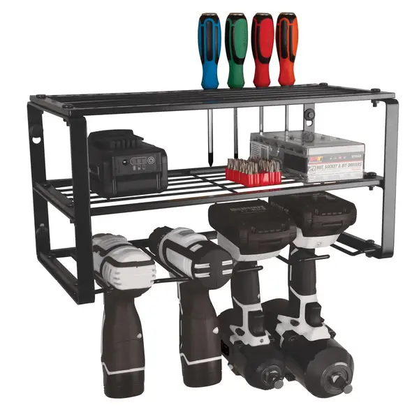 Performance Tool 16 Power Tool Storage Rack