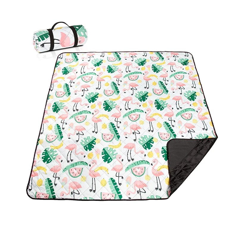 Portable Oversized Lightweight Waterproof Custom Folding Large Beach Camping Picnic Blanket Mat