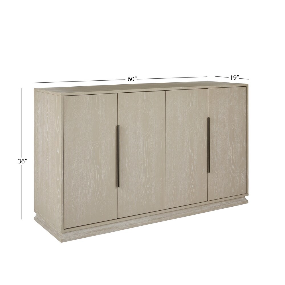 Mandy 60in. Server  Weathered Beige