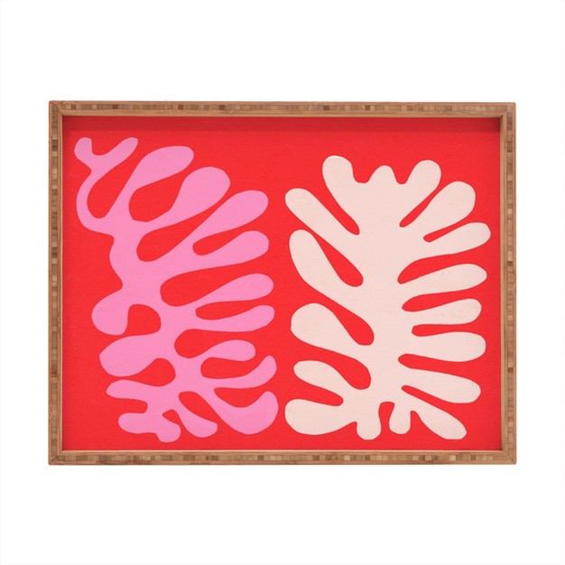 Garima Dhawan Cutouts 39 Rectangular Tray Deny Designs