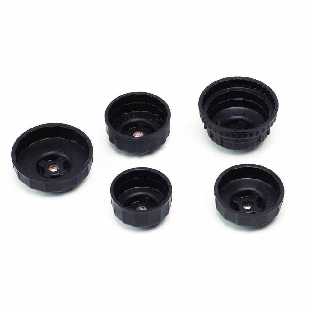 GEARWRENCH Oil Filter End Cap Wrench Set in Case (5-Piece) and#8211; XDC Depot