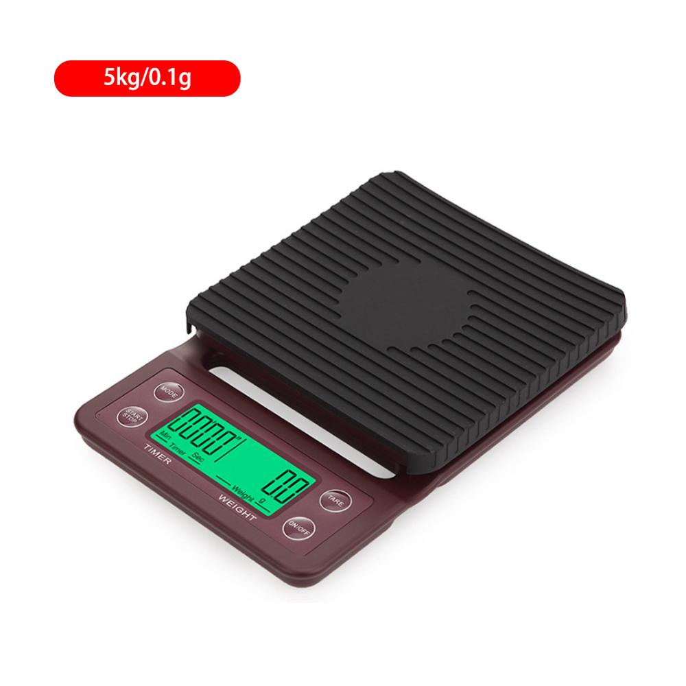 Drip Coffee Scale With Timer Portable Digital Scale