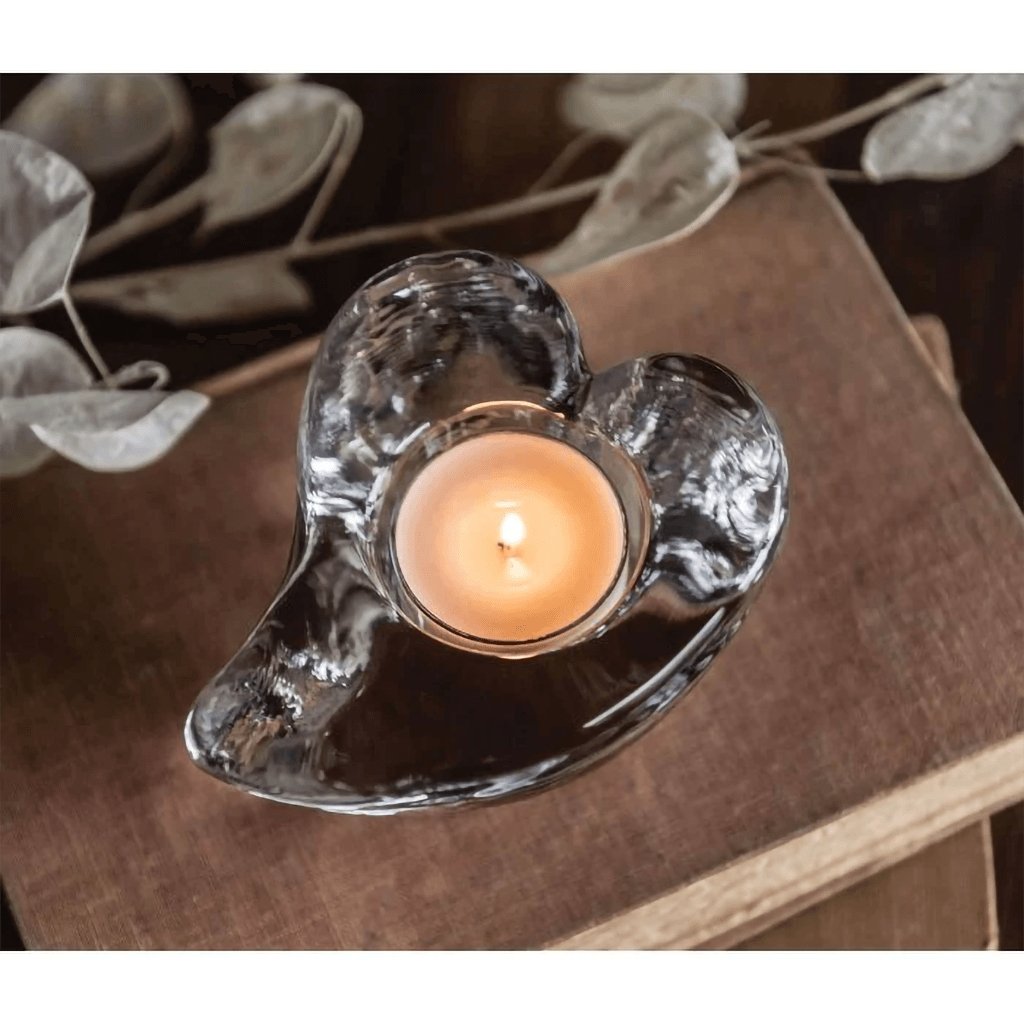 Simon Pearce  Twist Heart Tealight