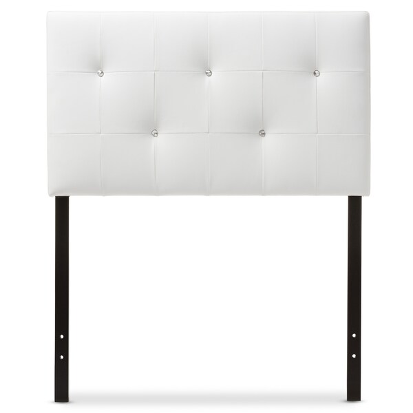 Porch and Den Rio Vista Crystal Tufted Twin Headboard - - 20543674