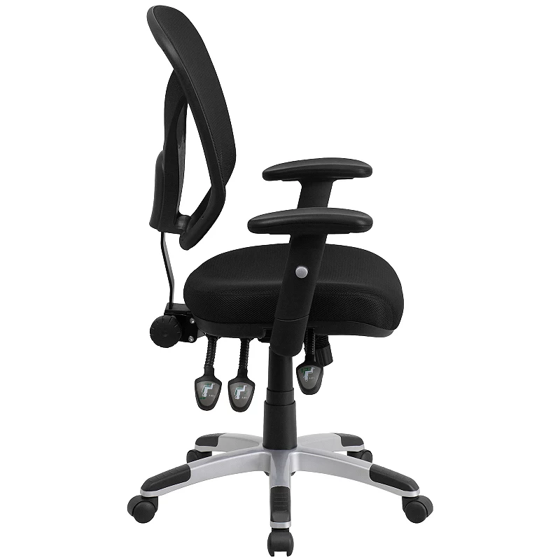 Flash Furniture Sam Mid-Back Swivel Ergonomic Office Chair