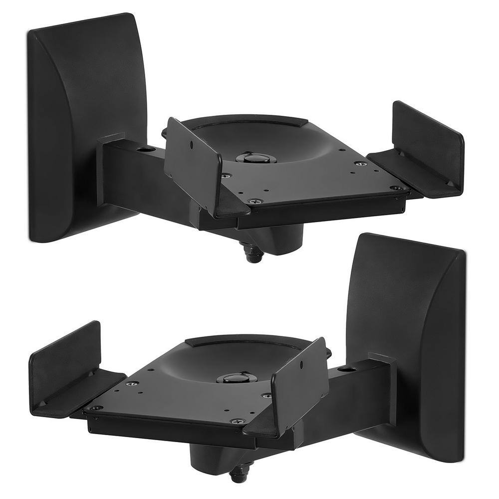 mount-it! Speaker Wall Mounts with Sliding Clamps (Pair) MI-SB37