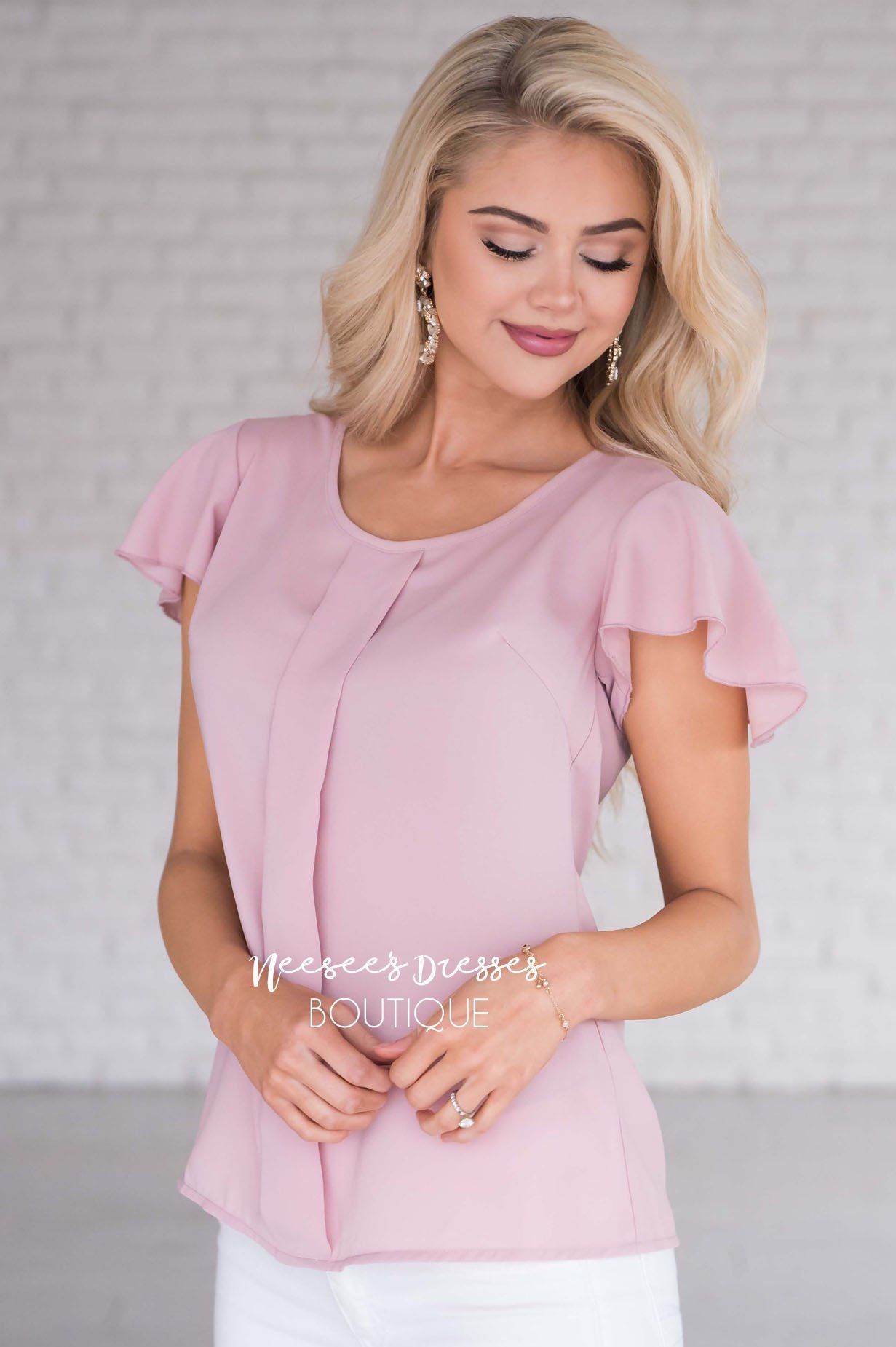 Tea Party Single Pleat Blouse