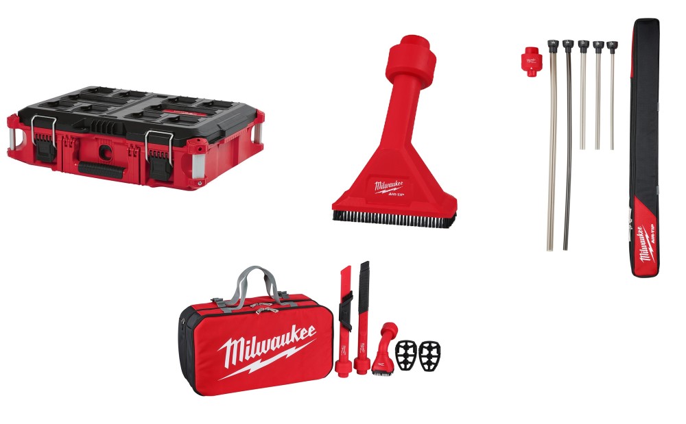 Milwaukee PACKOUT & AIR-TIP Bundle