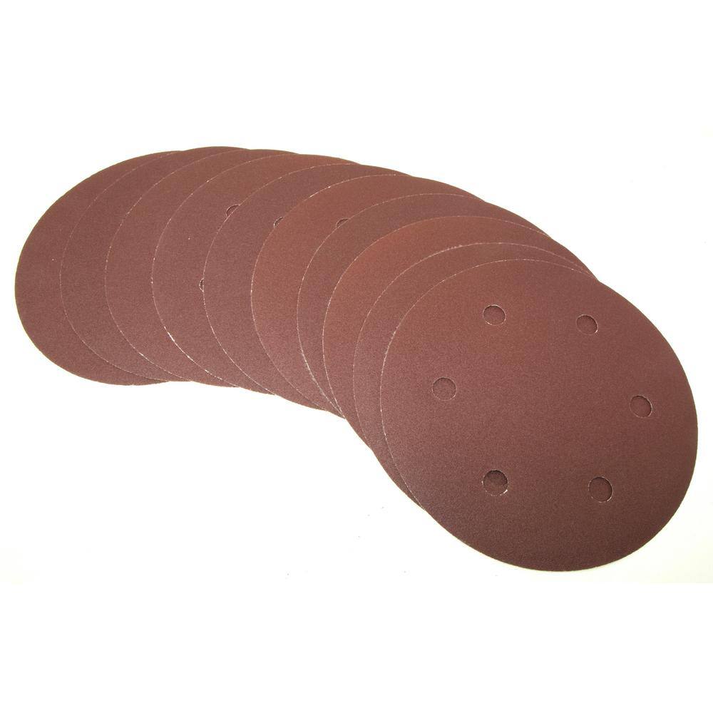 WEN Drywall Sander 9 in. 60-Grit Hook and Loop Sandpaper (10-Pack) DW60SP