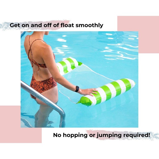 Toynk Inflatable Swimming Pool Pvc Float Lounge Green